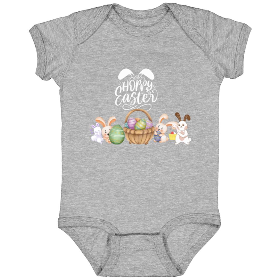 Infant Fine Jersey Bodysuit 4424,EASTER BABY SUIT