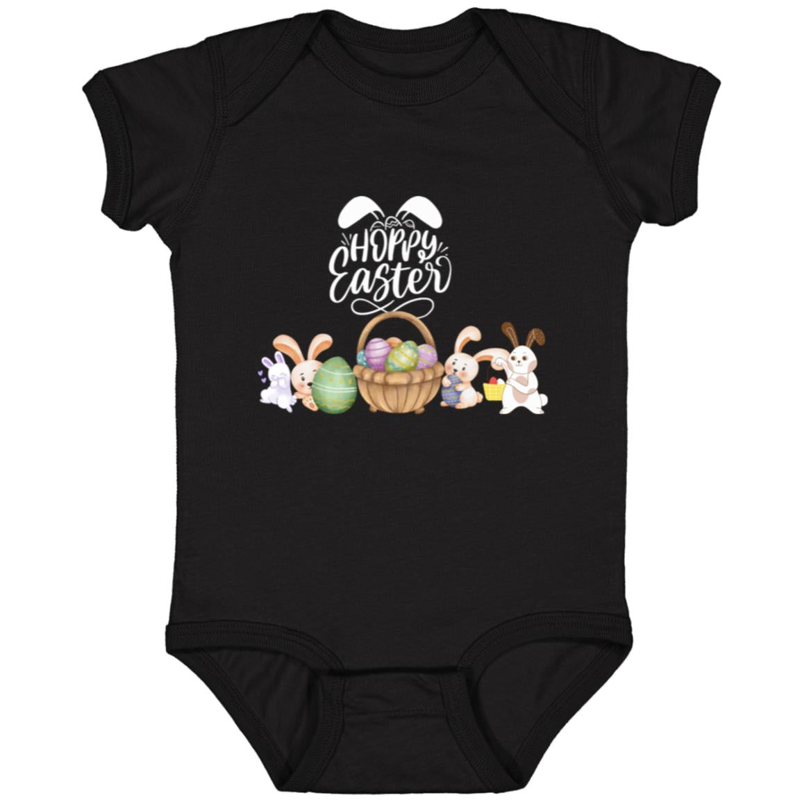 Infant Fine Jersey Bodysuit 4424,EASTER BABY SUIT