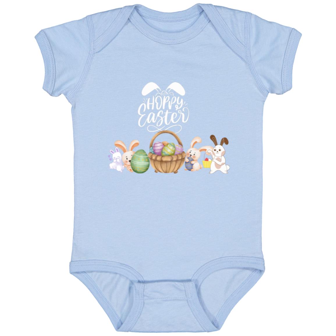 Infant Fine Jersey Bodysuit 4424,EASTER BABY SUIT