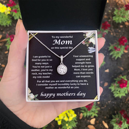 TO MY WONDERFUL MUM NECKLACE