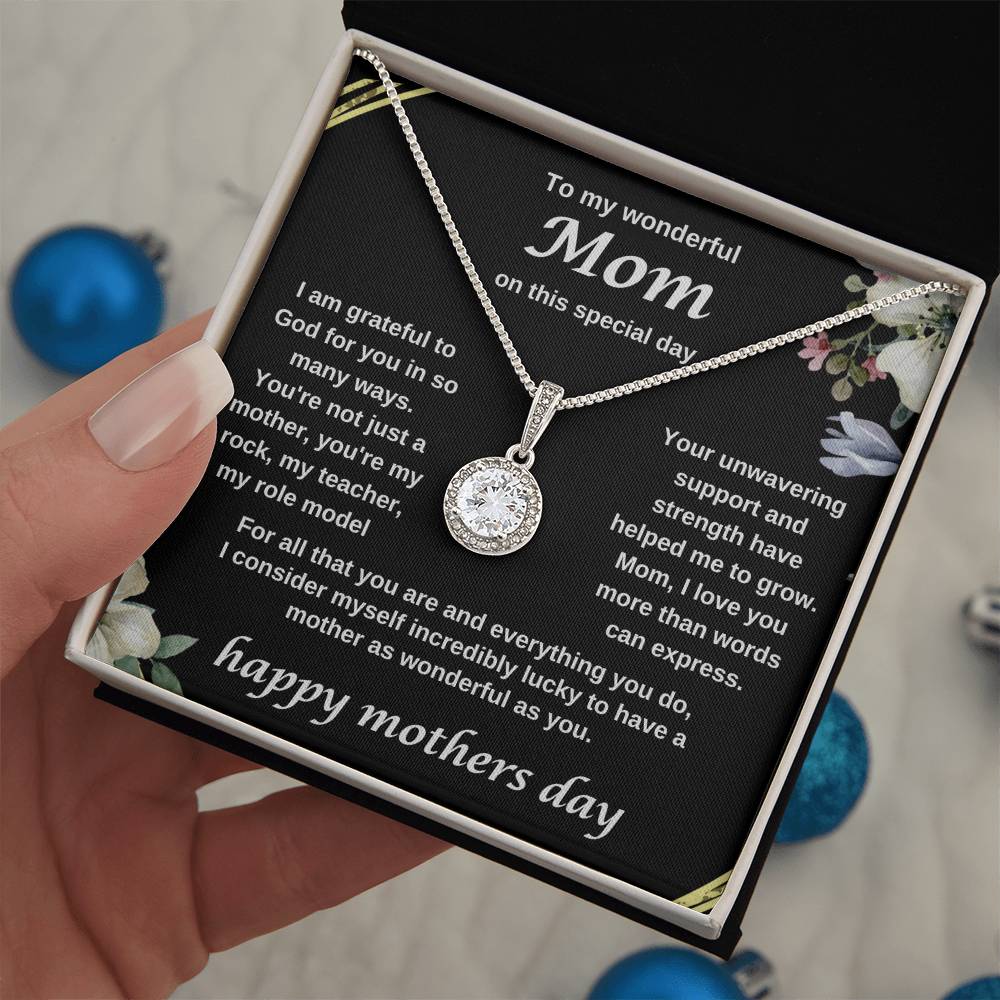 TO MY WONDERFUL MUM NECKLACE