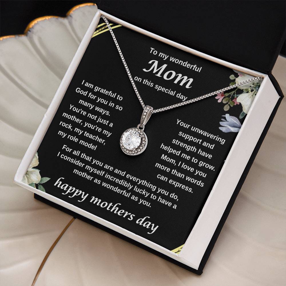 TO MY WONDERFUL MUM NECKLACE