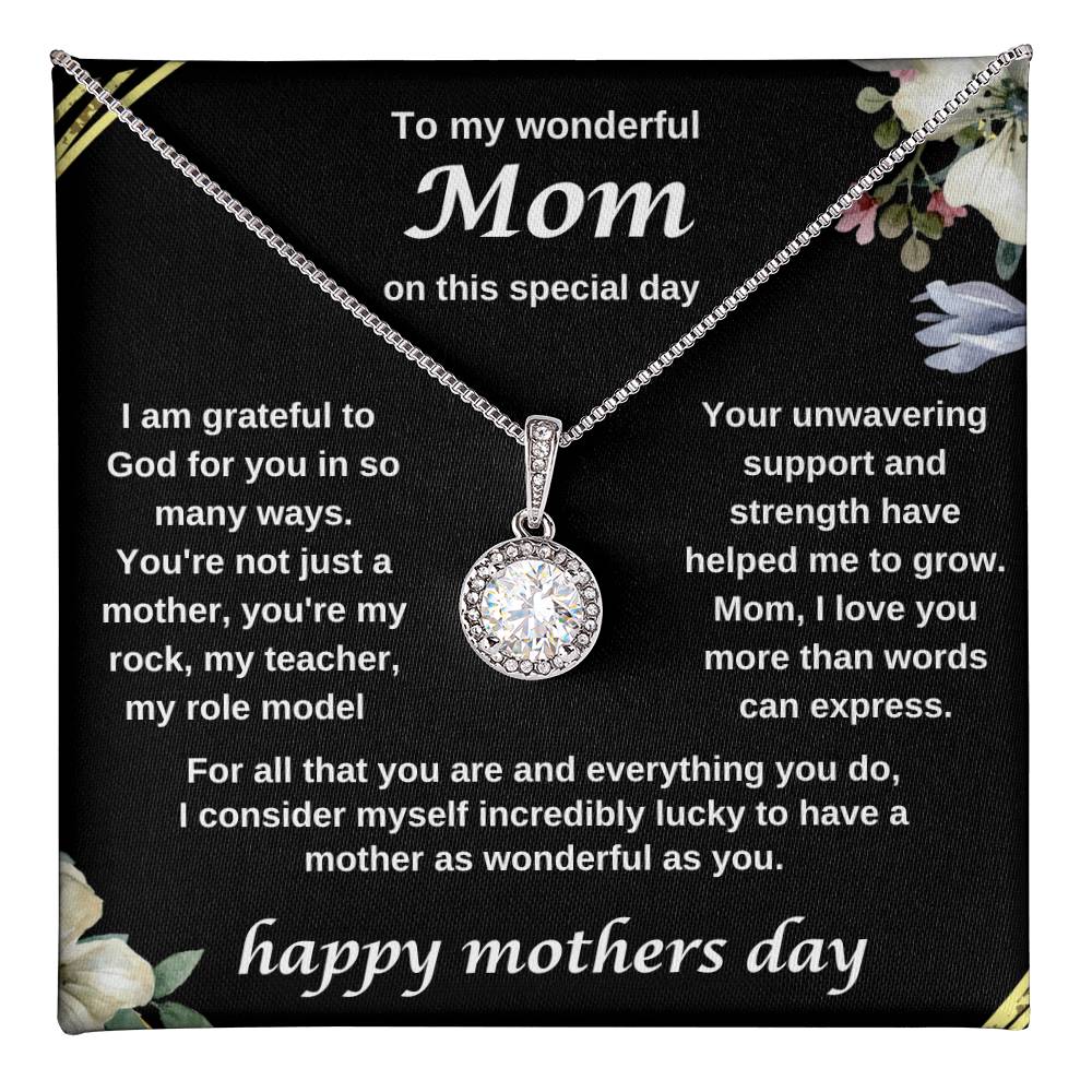 TO MY WONDERFUL MUM NECKLACE