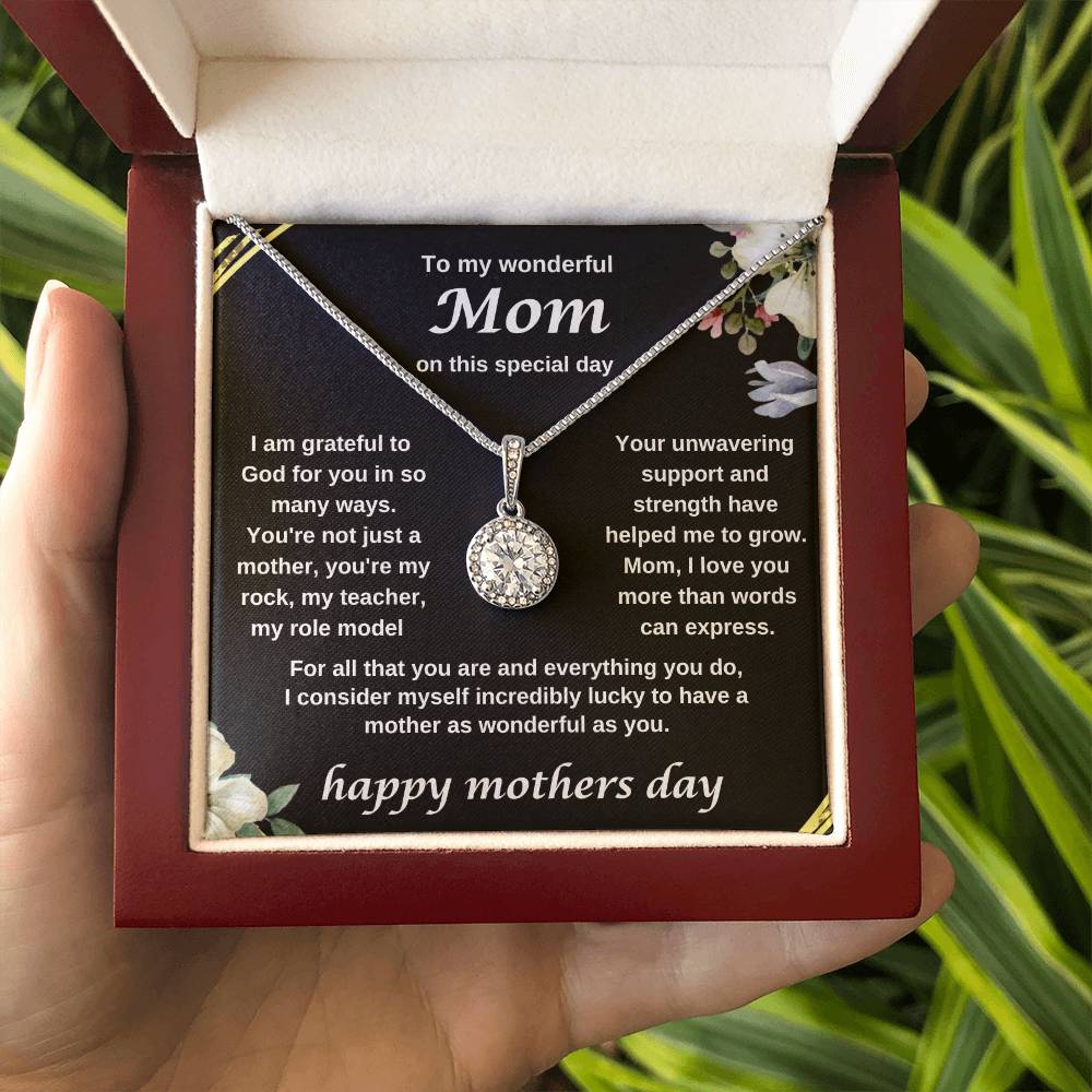 TO MY WONDERFUL MUM NECKLACE