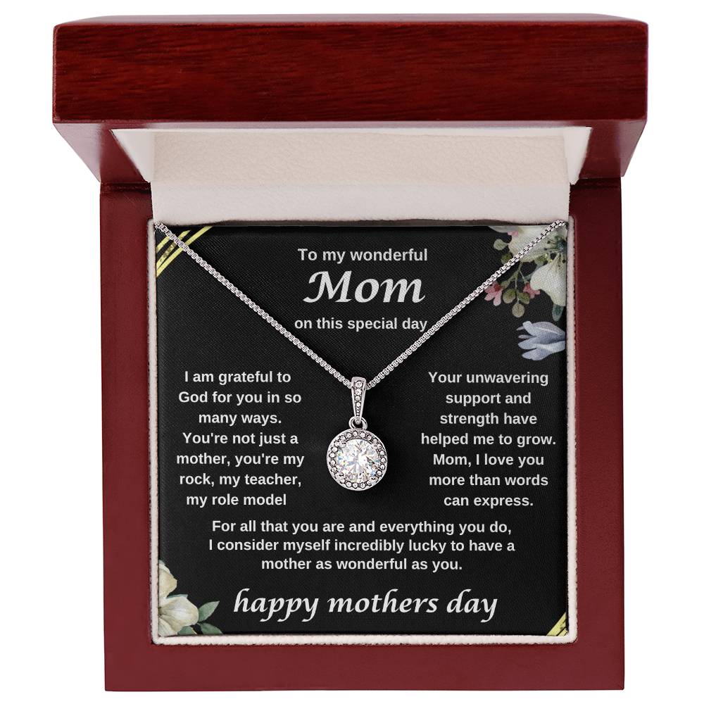 TO MY WONDERFUL MUM NECKLACE