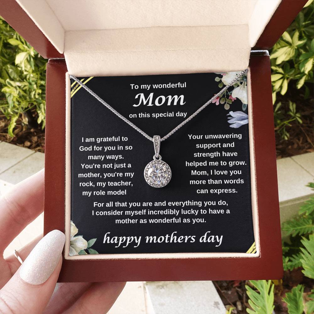 TO MY WONDERFUL MUM NECKLACE