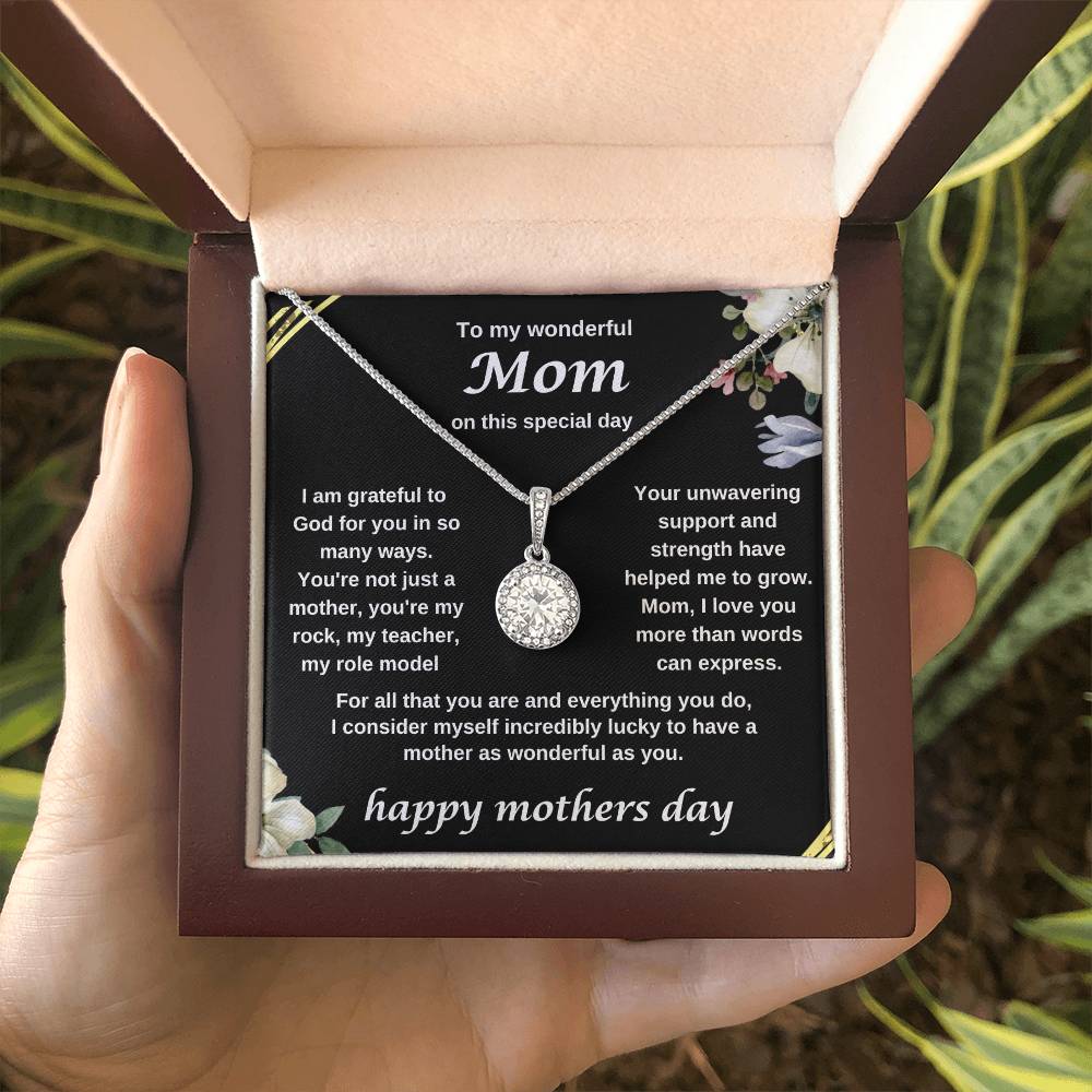 TO MY WONDERFUL MUM NECKLACE