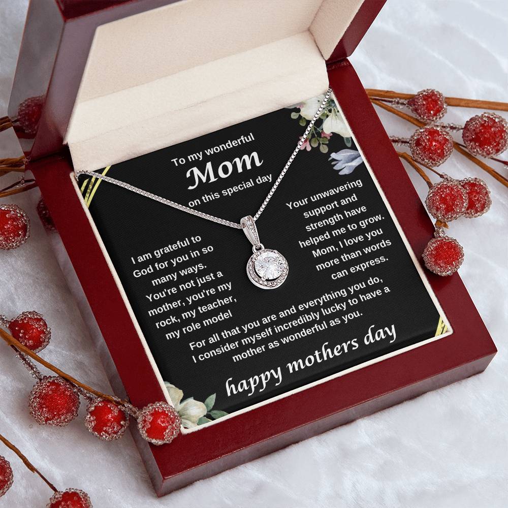 TO MY WONDERFUL MUM NECKLACE