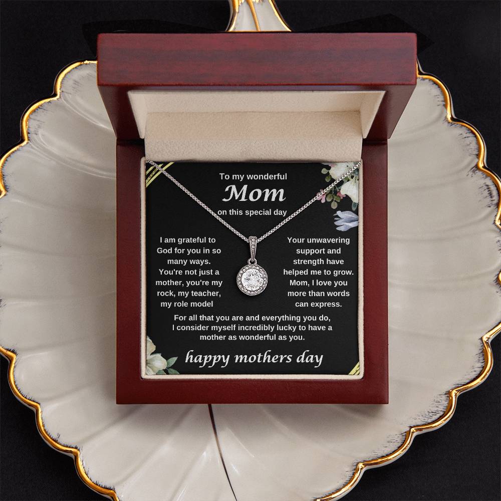 TO MY WONDERFUL MUM NECKLACE