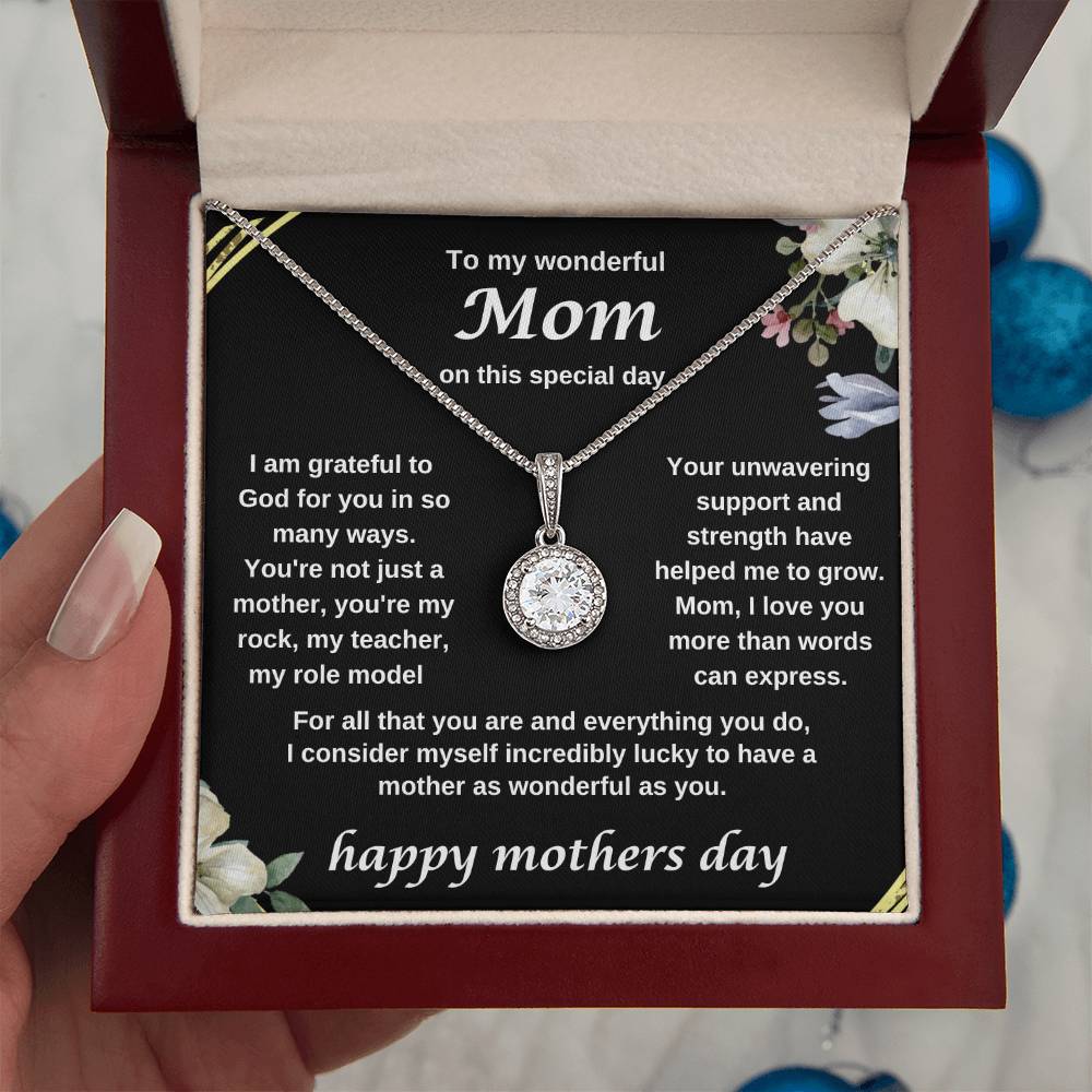 TO MY WONDERFUL MUM NECKLACE